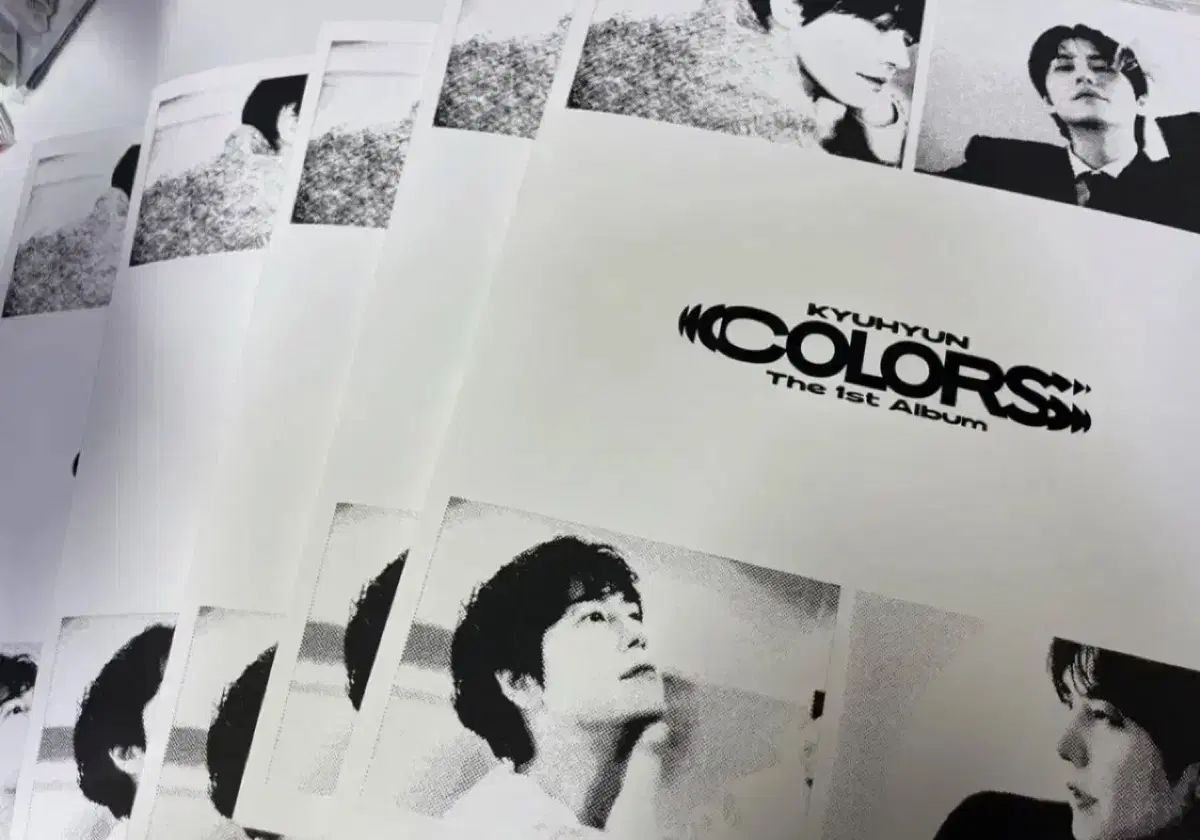 슈퍼주니어 규현 colors 포토북 앨범